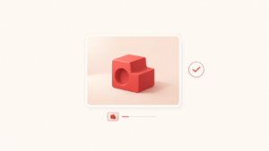 A test frame of a 3d model